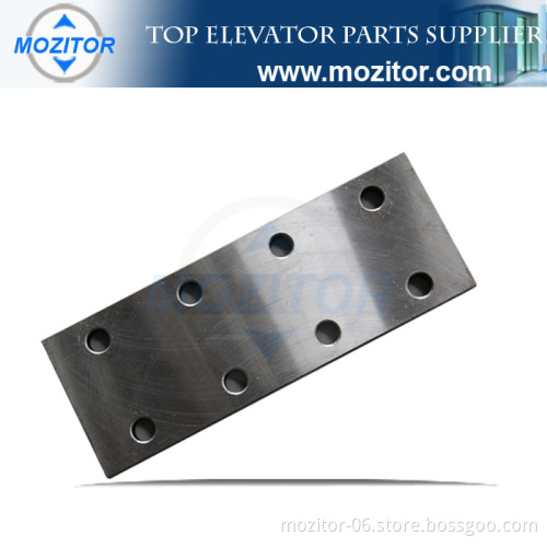 T75-3/B type fishplate for elevator guide rail|fish shaped plate
